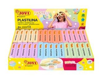 Pastilla Plastilina 50G Colores Pastel