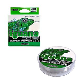 Леса Iguana Turbo 100 м 0,35 мм 12,38 кг NL201-35 TD#14-126/1 - [1233849]