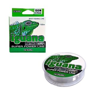 Леса Iguana Turbo 100 м 0,25 мм 5,3 кг NL201-25 TD#14-125/1 - [1233848]