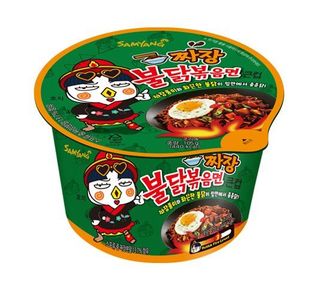 Buldak Ramen Hot Chicken Jjajang Flavour Bowl 105G