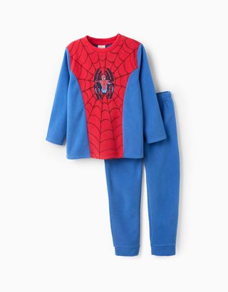 Pijama Polar para Menino 'Spiderman' - Tamanho 9/10