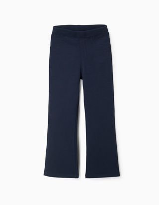 Jeggings Cardadas Flare Fit para Menina - Tamanho 13/14 Azul Escuro