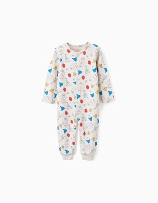 Babygrow sem Pés de Algodão para Bebé 'Monstros das Emoções' - Tamanho 1/3M