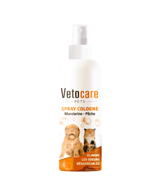 Vetocare pets spray Cologne mandarine pêche 200ml