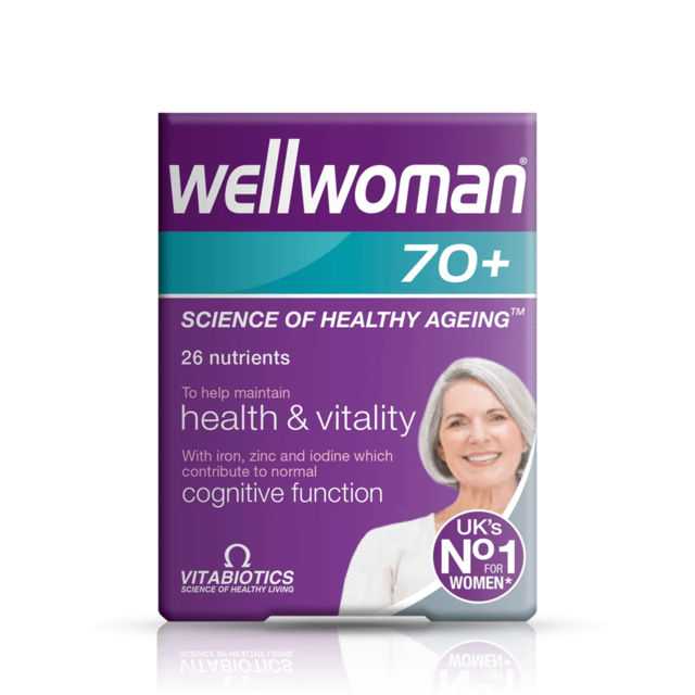 Vitabiotics Wellwoman 70+ Multivitamins, 26 Nutrients