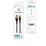 Кабель Remzona USB-C (Type-C) 0.5м CUC05-03BK