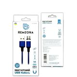 Магнітний кабель Rem. USB-C (Type-C) 1m CUC1M-02BL