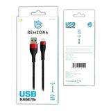 Кабель Remzona MicroUSB 1м CUM1-03BK