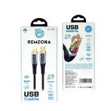 Кабель R з конек-миUSB-C (Type-C) та Лайтінг 30W 1.2м CCL1-01BK