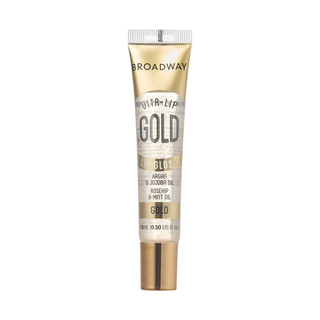 Ruby Kisses Broadway Vita-Lip Clear Lip Gloss - Gold (649674053600)