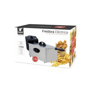 Freidora Eléctrica 1500W 1.75L