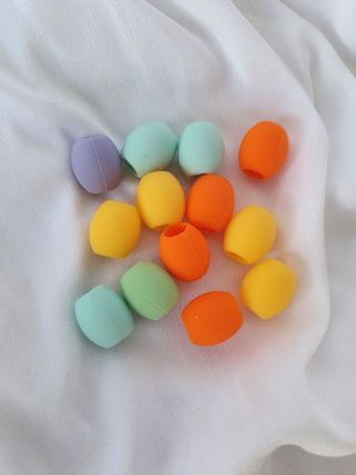 Mixed Color Silicone Beads