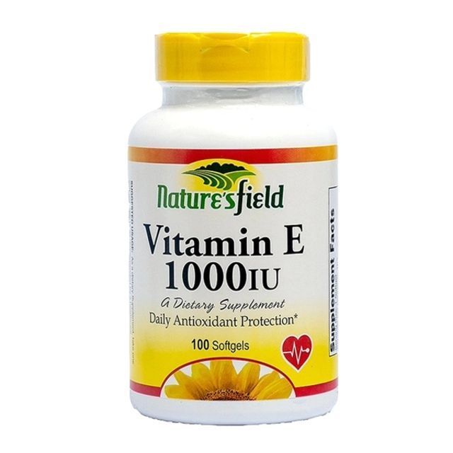 Naturesfield Vitamin E 1000Iu *100 Softgels