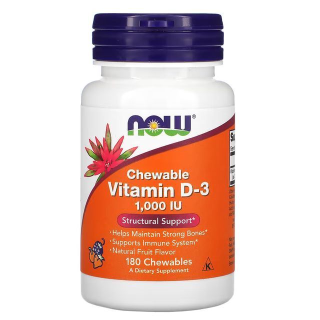 Now Chewable Vit D3