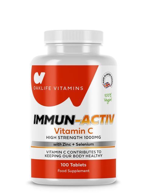 Oaklife Immun Activ Vitamin C With Zinc And Selenium *100 Tablets