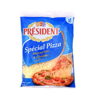 Fromage Rapé Spécial Pizz President 120Gr