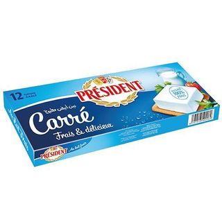 FROMAGE CARRE 12 PORTIONS PRESIDENT