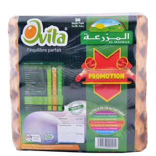 Œufs Ovita El Mazraa 30 Pièces