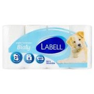 Labell Papier toaletowy biały 8 rolek