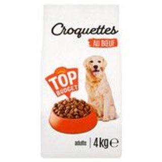 Top Budget Aliments pour chiens adultes avec boeuf 4 kg
