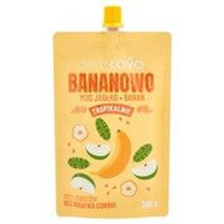 OWOLOVO Bananowo Mus jabłko banan 200 g
