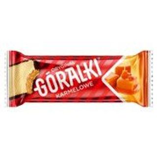 Góralki karmelowe Kruchy wafelek w polewie kak.z kremowym nadz.karmel. 45g