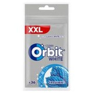 Orbit White XXL Freshmint Bezcukrowa guma do żucia 50 g (36 sztuk)