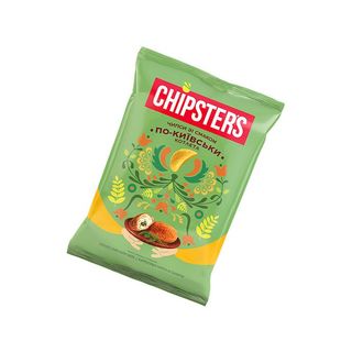 Чипси картопляні «Chipsters» зі смаком котлета по-київськи, 100г
