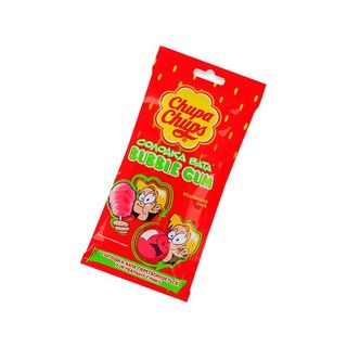 Жувальна гумка Chupa Chups Fairy Floss Strawberry солодка вата, 11г