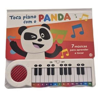 Toca Piano com o Panda