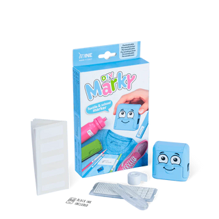 DIY MARKY-TEXTILE AND SCHOOL MARKER-BLEU