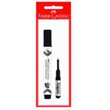 Marqueur de Tableau Noir Recharge Noir FaberCastell