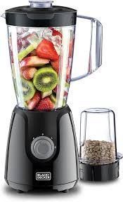Black And Decker 400W Blender With Grinder Black Bx4130-B5