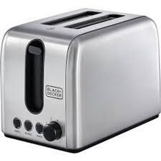 BLACK AND DECKER 2 SLICE STAINLESS STEEL TOASTER ET244-B5