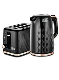Black And Decker Toaster Power, 870W ; Kettle Power, 2200W Breakfast Set
