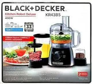 Black And Decker 400W Kitchen Robot Deluxe Blender Kr43-B5
