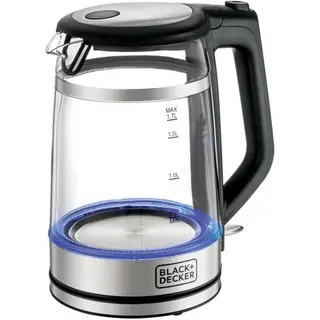 Black And Decker 2200W Double Wall Glass Kettle Gk220-B5