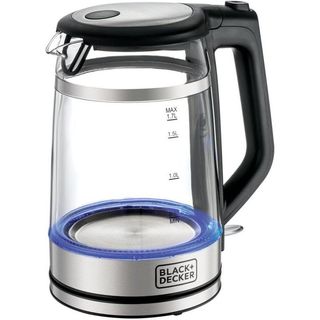 Black And Decker 2200W Double Wall Glass Kettle Gk220-B5