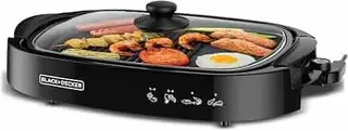 Black And Decker 1500W Electric Flat Health Grill Gh1500-B5