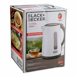 Black And Decker 1.7L Plastic Kettle