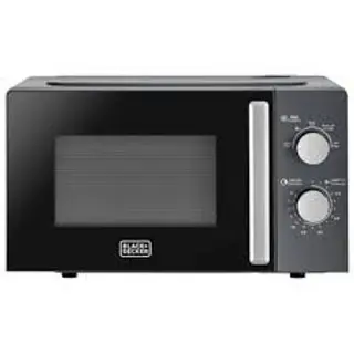 Black And Decker 20L Solo Microwave Oven 50Hz/Grey Mz2015P-B5
