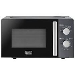 Black And Decker 20L Solo Microwave Oven 50Hz/Grey Mz2015P-B5