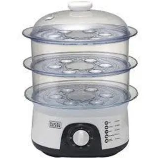 Black And Decker 3Tier Food Steamer Hs6000-B5