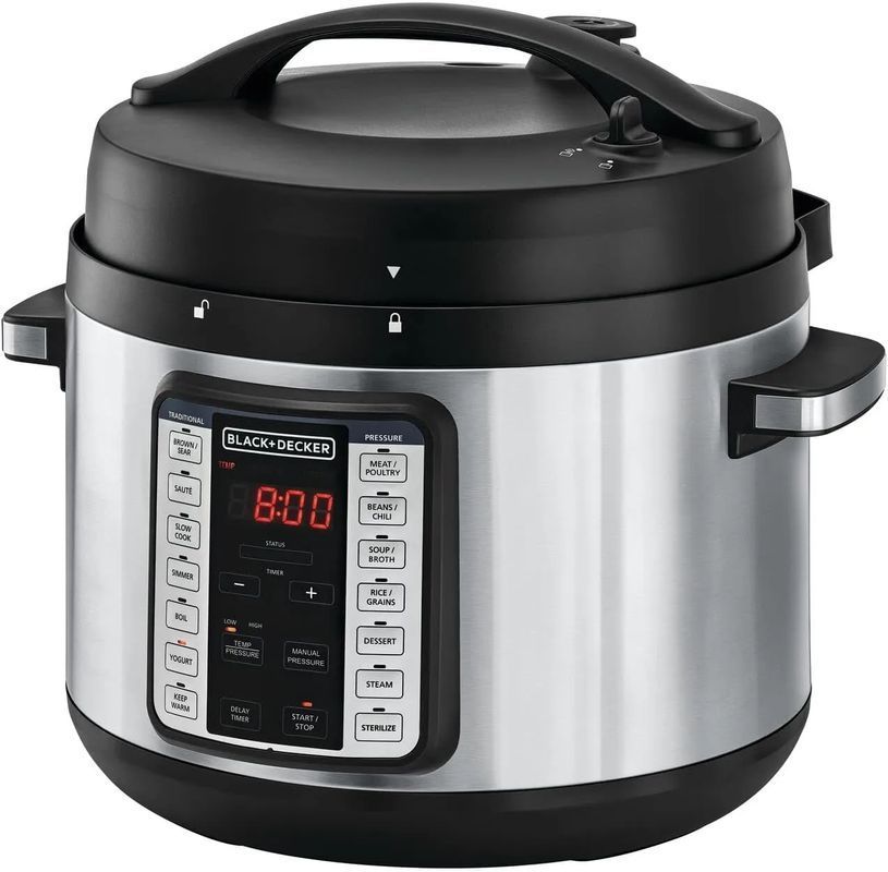 Black And Decker 10L Pressure Cooker Pcp1010-B5