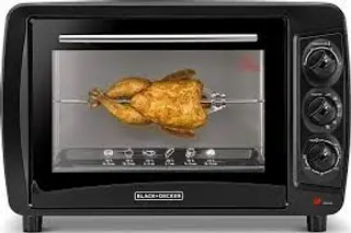 Black And Decker 35L Toaster Oven With Double Glass Tro35Rdg-B5