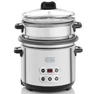 Black And Decker 0.6L Auto Rice Cooker Rc650-B5