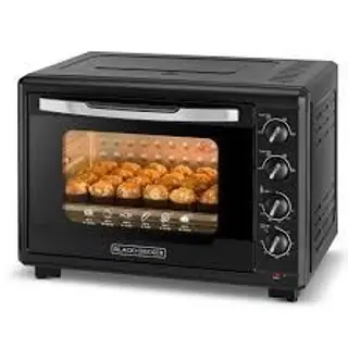 Black And Decker 55L Toaster Over With Double Glass