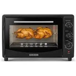 Black And Decker 45L Toaster Oven With Double Glass Tro45Rdg-B5