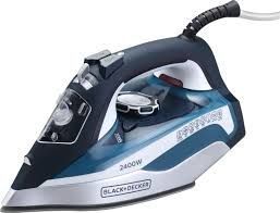 Black And Decker 2400W Sterm Iron With Ceramic Soleplate X2150-B5