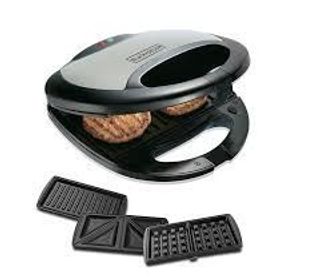 BLACK AND DECKER 2 SLICE SANDWICH MAKER 3 IN 1